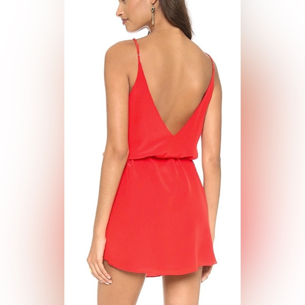 Rory Beca Kaya 100% Silk Red Dress – XS